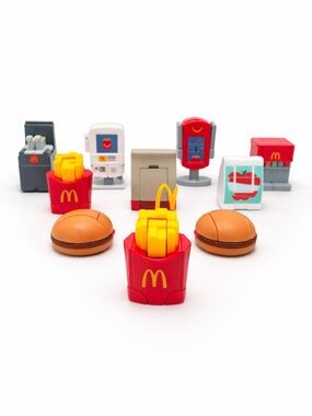 McDonald’s Changeables Toys Lot of 10 Vintage Transforming Happy Meal Figures